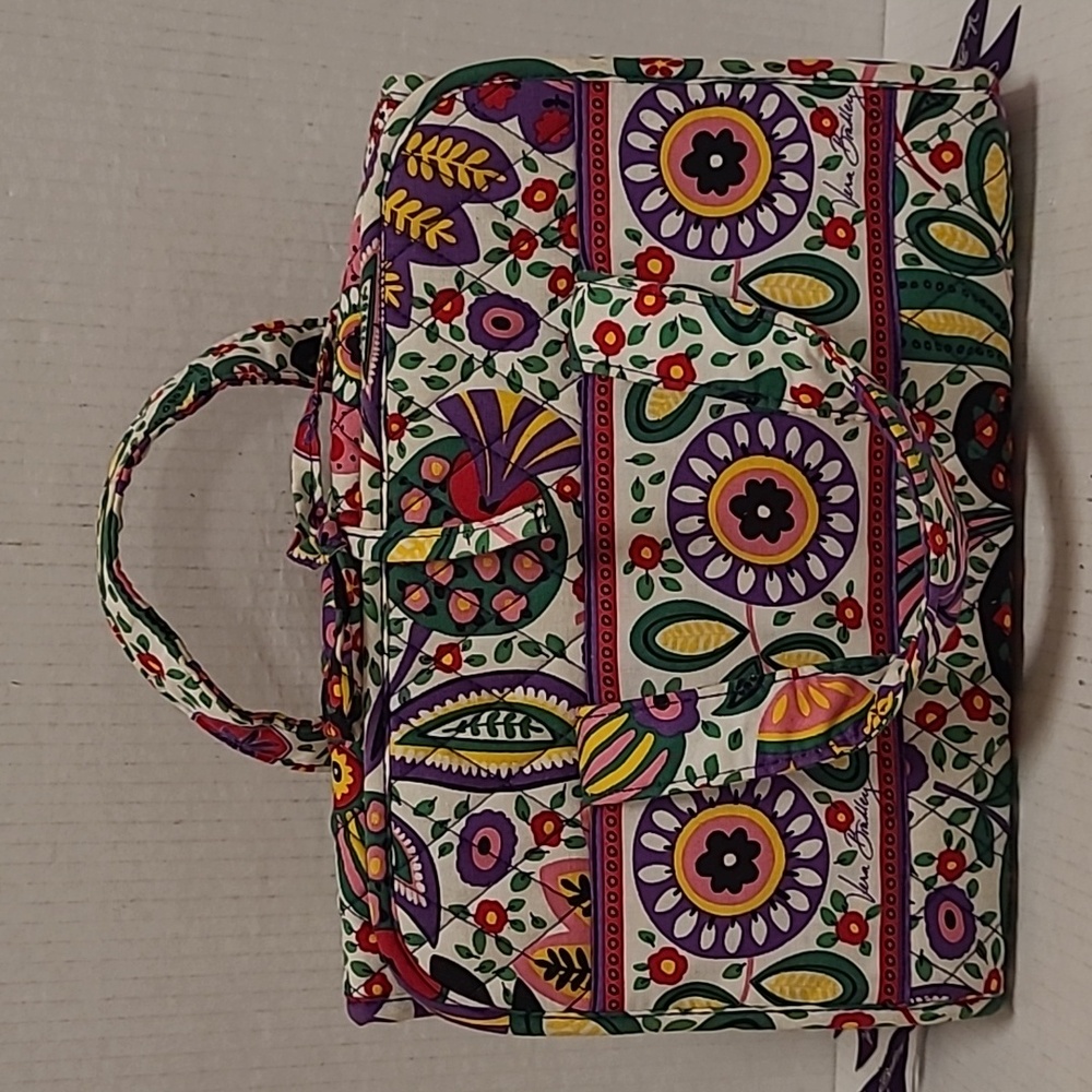Vera Bradley Makeup / Jewelry Organizer Hanging Bag
